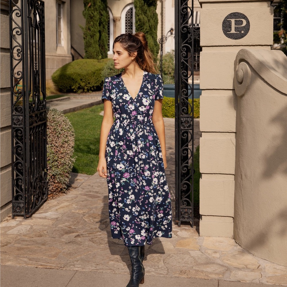 ISO Christy Dawn Dawn dress midnight wildflower